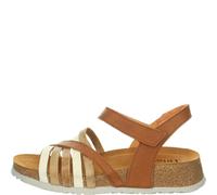 Think! Damen Riemchensandale KOAK 42 Cognac/Kombi