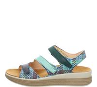 Think! Damen Riemchensandale MEGGIE 38 Aqua/Kombi