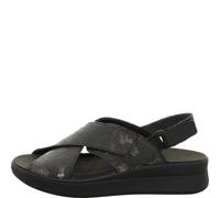 Think! Damen Riemchensandale MEGGIE 38 Schwarz/Kombi