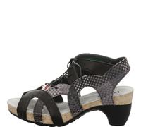 Think! Damen Sandalette TRAUDI 37 Schwarz/Kombi