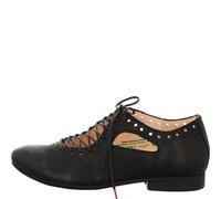Think Halbschuhe GUAD 3-000565-0000 chromfrei gegerbt nachhaltiges Wechselfußbett Damen Schwarz 41