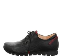 Think! Damen MENSCHA chromfrei gegerbte nachhaltige Halbschuhe, SCHWARZ/KOMBI 0000