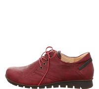 THINK! Damen Menscha chromfrei gegerbte, nachhaltige Schnürhalbschuhe, 5030 Rosso/Kombi, 42.5 EU