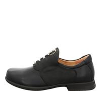 Think! Damen PENSA chromfrei gegerbte nachhaltige Halbschuhe, SCHWARZ 0000