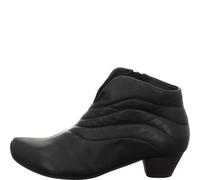 THINK! Damen AIDA leder gefütterte nachhaltige nachhaltige Stiefelette, 0000 SCHWARZ, 38 EU
