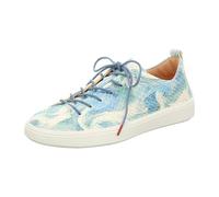 Think! Damen Turna Chromfrei Gegerbte Nachhaltige Wechselfußbett Sneaker, 9020 Denim Kombi, 41.5 EU