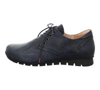 THINK! Damen Menscha chromfrei gegerbte, nachhaltige Schnürhalbschuhe, 8040 Navy/Kombi, 39.5 EU