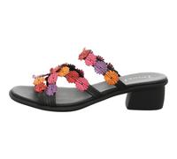 Think! Damen Pantolette VIVI 36 Schwarz/Kombi