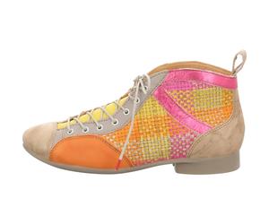 Think Damenschuhe Schnürstiefeletten FUXIA/KOMBI - Gr. - 38