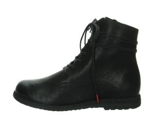 Think Damenschuhe Schnürstiefeletten SCHWARZ SCHWARZ - Gr. - 38