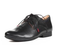 Think! Damen GUAD2 chromfrei gegerbte nachhaltige Halbschuhe, SCHWARZ 0030