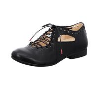 Think! Damen GUAD2 chromfrei gegerbte nachhaltige Halbschuhe, SCHWARZ 0000