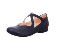 Ballerina THINK "GUAD2" Gr. 38, blau (navy) Damen Schuhe Business-Halbschuhe mit zusätzlichem Elastikeinsatz (21119761-38)
