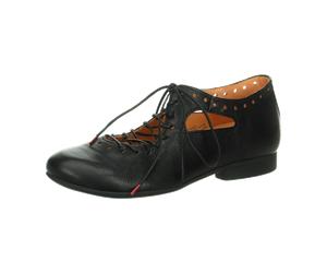 Think GUAD2-Schnürer gelocht für Damen, schwarz, Größe 38 ½ EU
