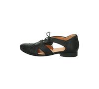 Think! Damen Halbschuhe GUAD2 chromfrei gegerbt nachhaltig Schwarz