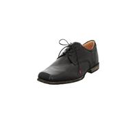 Think Shoes Herren Schnürschuhe GURU chromfrei gegerbte nachhaltige Schwarz Größe 42,5