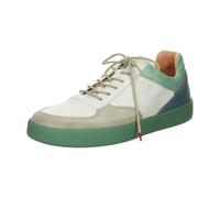 Think! Herren JOEKING chromfrei gegerbte nachhaltige Wechselfußbett Sneaker, 1010 Bianco Kombi,41 EU