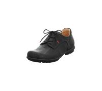 Think! Herren KONG chromfrei gegerbte nachhaltige Halbschuhe, SCHWARZ 0000
