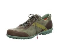 Think! Herren Kong Nachhaltige Wechselfußbett Schnürhalbschuhe, 7000 Olive Kombi, 40 EU