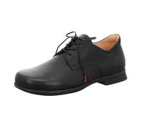 Think! Herren Pensa chromfrei gegerbte nachhaltige Halbschuhe, SCHWARZ 0000