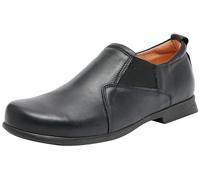 Think! Herren Pensa chromfrei gegerbte nachhaltige Halbschuhe, SCHWARZ 0000
