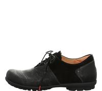 Think! Herren KONG chromfrei gegerbte nachhaltige Halbschuhe, SCHWARZ/KOMBI 0000
