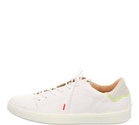 Think Herren TURNA chromfrei gegerbte nachhaltige Wechselfußbett Sneaker, Bianco/Kombi 1020, 41 EU