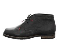 Think Herrenschuhe Elegante Schnürer SCHWARZ SCHWARZ - Gr. - 45