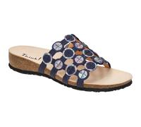 Think! Damen Pantolette JULIA 39 Indigo/Kombi
