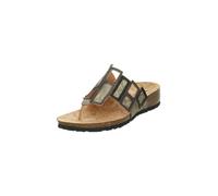 Think! Pantolette Julia Damen Zehentrenner Taupe Größe 40