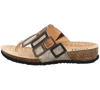 Think! Damen Pantolette JULIA 37 Taupe/Kombi