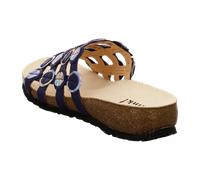 Think! Damen Julia chromfrei gegerbte nachhaltige Pantolette, Indigo/Kombi 8020