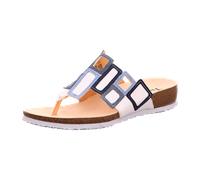 Think! Damen Julia chromfrei gegerbte nachhaltige Pantolette, Bianco/Kombi 1000