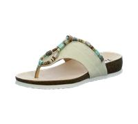 Think Shoes Damen Pantolette JULIA chromfrei gegerbt nachhaltig IVORY/KOMBI 1000