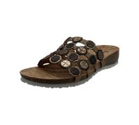 Think! Damen Pantolette JULIA 37 Linen/Kombi