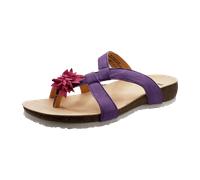 Think Julia Pantolette flieder kombi für Damen, lila, Größe 39 EU