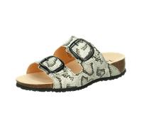 Think Julia Pantolette schwarz kombi für Damen, animal, Größe 43 EU