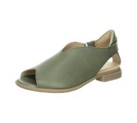 Think Kamaa Sandalette grün taiga Peeptoe 788 für Damen, oliv, Größe 37 EU