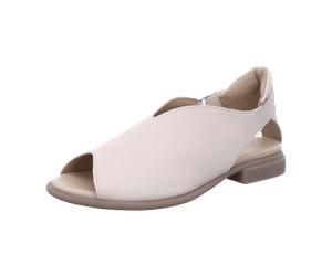 Think Kamaa Sandalette weiß panna Peeptoe 788 für Damen, weiß, Größe 40 EU