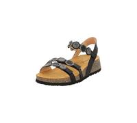 Think! Damen Riemchensandale KOAK 36 Schwarz/Kombi