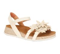 Think Shoes Sandale KOAK – chromfrei gegerbte, nachhaltige – Weiß Größe 36 Damen