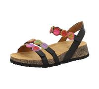 Think! Damen KOAK chromfrei gegerbte nachhaltige Sandale, SCHWARZ/KOMBI 0000