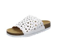 Think! Damen Pantolette MOE - chromfrei gegerbt, nachhaltig, Komfort - Bianco 40 EU