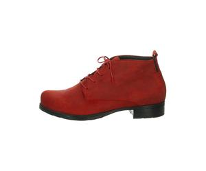 Think! Leder-Ankle-Boots in Rot - Größe 38 | Stiefeletten