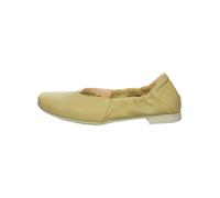 Think! Leder-Ballerinas "Gaudi" in Gelb - Größe 40,5 | Damen Ballerinas