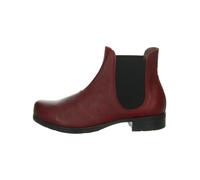 Think! Leder-Chelsea-Boots in Rot - Größe 36,5 | Stiefeletten