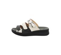 Think! Leder-Pantoletten in Creme - Größe 38 | Damen Pantoletten