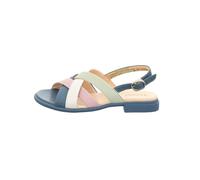 Think Riemchen-Sandale Damen KAMAA 8000 chromfrei gegerbt nachhaltig Denim/Kombi Blau Gr. 40