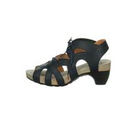 Think! Leder-Sandaletten "Traudi" in Dunkelblau - Größe 38 | Damen Sandalen