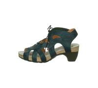 Think! Leder-Sandaletten "Traudi" in Grün - Größe 40 | Damen Sandalen